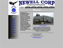 Tablet Screenshot of newellcorp.com
